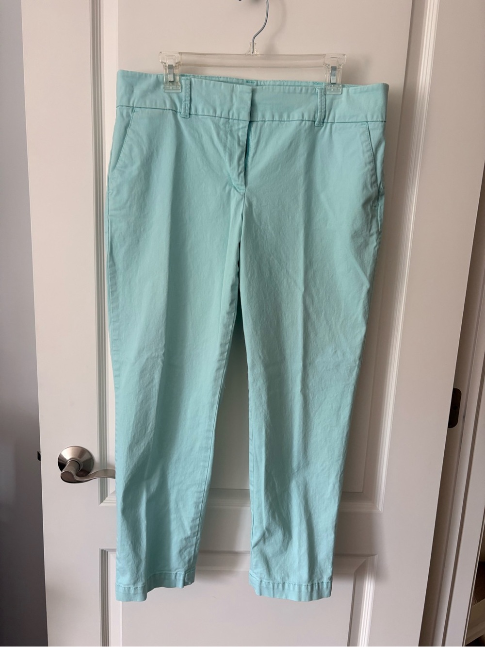 Talbots Mint Cropped Ankle Pants
